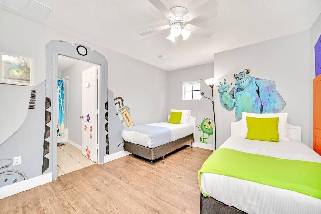 Guardians Theater 5Br Home Resort W Pool Hot Tub Orlando Buitenkant foto