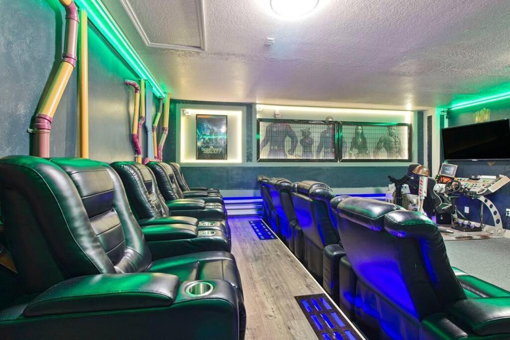 Guardians Theater 5Br Home Resort W Pool Hot Tub Orlando Buitenkant foto