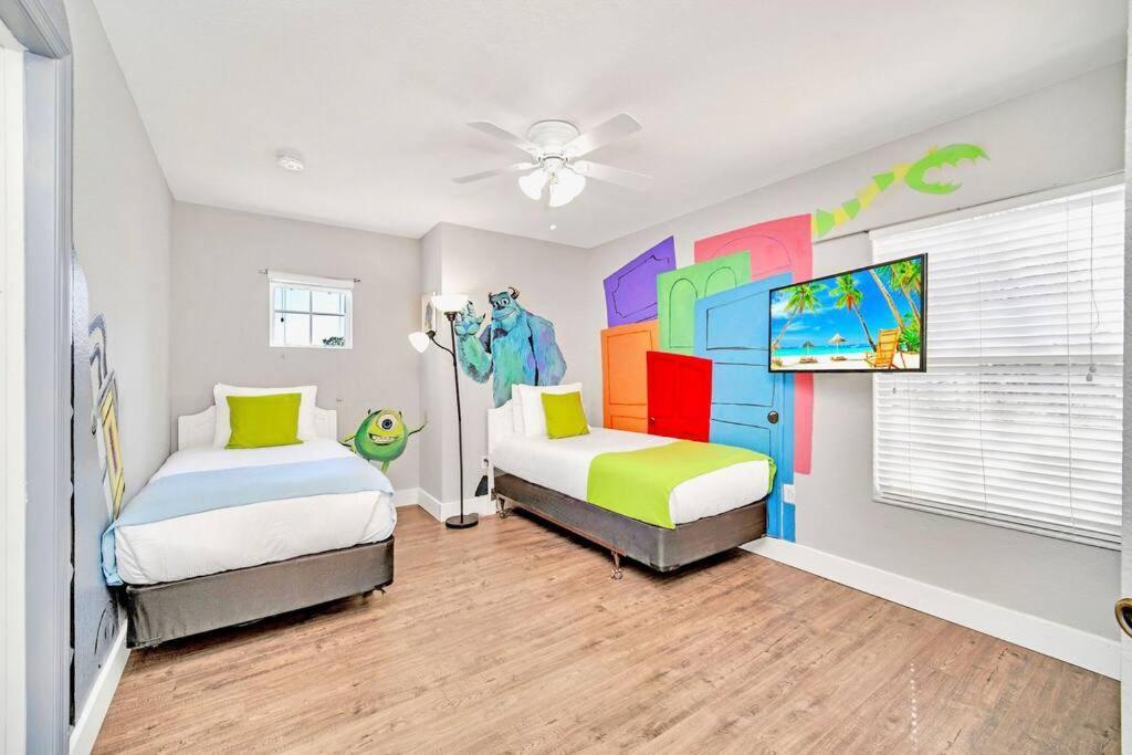 Guardians Theater 5Br Home Resort W Pool Hot Tub Orlando Buitenkant foto